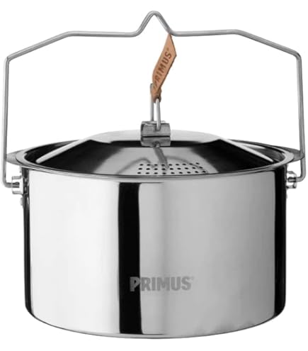 Popote Inox CampFire Small Primus Casserole Poêle couvercle passoire