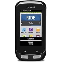Garmin Edge 1000 Touchscreen GPS Bike Computer with Premium Heart Rate Monitor, Speed and Cadence Sensors - Black