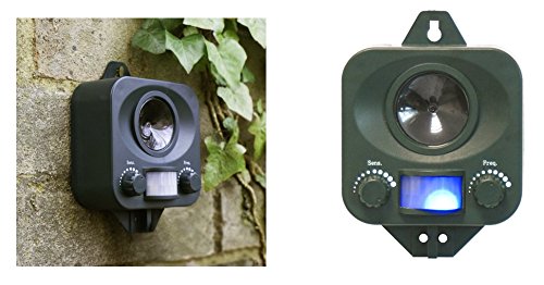 2 x PestBye Katzenvertreiber, Batteriebetrieben – Wetterfest – Ultraschall Katzen Vertreiber / Katzenschreck - 6