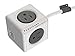 PowerCube Extended 4 Outlet Power Adapter with USB Port, 10 Foot Cord - Trolley Grey RS.5264.00