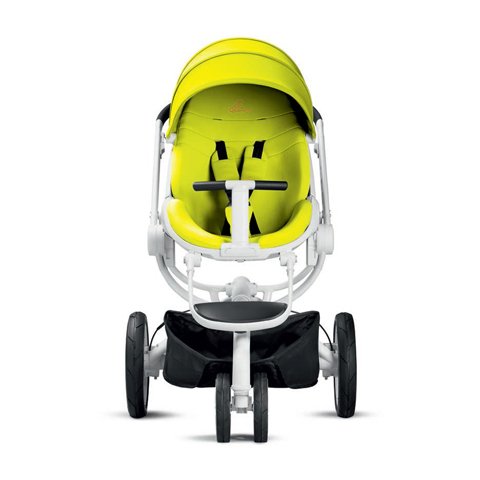 Stylish Pushchair, Unfolds Automatically At A Push Of A Button Quinny Moodd Sulphur Focus