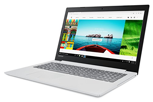 Lenovo IdeaPad 320 15 6-Inch Laptop -  White   Intel Pentium N4200 Processor  4 GB RAM  2 GB SSD  1 TB HDD  Windows 10 Home 