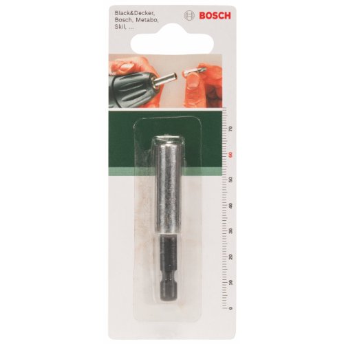 Bosch 2609255900 DIY Universalhalter 54 mm 1/4 Zoll Auβensechskantschaft mit Dauermagnet, ohne Sprengring ( und ) - 2