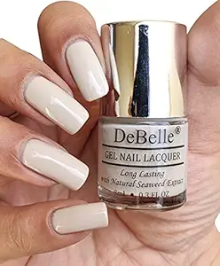 DeBelle Gel?Beige?Nail Polish-Light Nude(Natural Blush), 8 ml - Enriched with natural Seaweed Extract, cruelty Free, Toxic Free