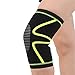 Produktbild LnLyin Knieschoner Atmungsaktiver Knieschützer verstellbare Knieorthese mit Gelenkschienen für Damen und Herren Outdoor Sport