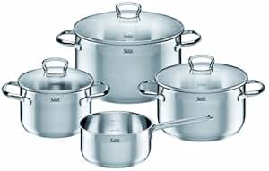 Silit 0016.6843.11 Topf-Set Toskana 4-teilig Edelstahl
