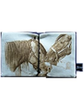 Büroteuse Tabaktasche / Drehertasche im PferdeStyle, jede Tasche ein Unikat!