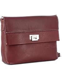 Laura Valle Bolso bandolera New York - Burdeos