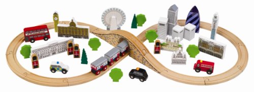 Branching Out City of London Wooden Train Set