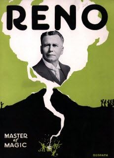 Reno (3) - Vintage Magician Mouse Mat