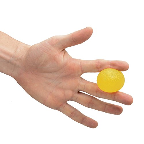 The Friendly Swede 3 Stück Eiförmige Griffbälle – Antistressball, Handtrainer und Fingertrainer mit unterschiedlichen Härtegraden - 4