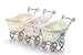 ASVP Shop® BABY PRAM SMALL HAMPER WICKER BASKET BABY SHOWER PARTY GIFTS (Baby Blue)
