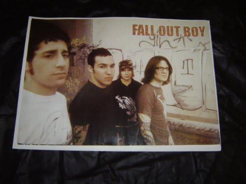 FALLOUT BOY NON GROUP GRAFITTI UK TOUR RARE UK POSTER