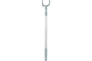 RVTKAK Kleiderbügel, verstellbare Kleiderhakenstange, einziehbare Stäbe Kleidergabel mit Aufhänger, Aluminiumrohr Kleiderbügel, Kleiderstange für Schrank Deckenregal