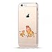 Produktbild Disney König der Löwen Schutzhülle Appel Iphone Serie TPU transparent Silikon Case Appel Iphone Cartoon Hülle -AcAccessoires (Iphone 6/6S, #0079)