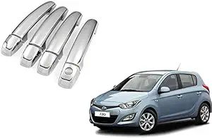 Zimba Door Handle Chrome Cover/Catch Cover for Hyundai i20 2012-2014 Set of 4 Pcs