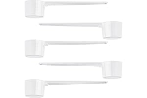 Thyonta Precision 5 PCS Protein Scoop Set - 5g Measurement, Multi-Purpose Kitchen Tool for Powders, Liquids, Baking & Healthcare
