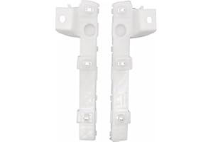 HONSEADEK Lot de 2 supports de fixation pour pare-chocs avant gauche + droite pour Mitsubishi Lancer 2008-2017, installation facile, remplacement direct, fabriqué en matériaux de haute qualité, durables et très