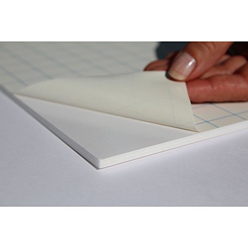 Leichtschaumplatte „Weiß“ selbstklebend – 50x70cm – 5mm stark - 2