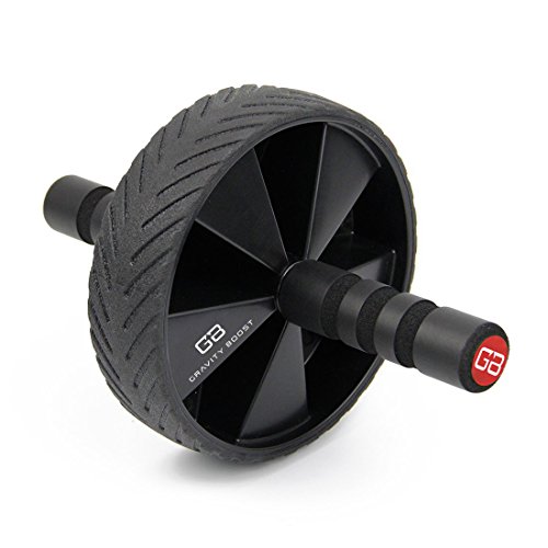 GRAVITY BOOST® Ultimate Abs – Extra Starker Bauchmuskeltrainer - Einzige Bauchmuskelrolle mit geprüfter Sicherheit (EN ISO 20957-1) - Inklusive Gratis Trainingshandbuch und Kniematte - The Bodyweight Training System® (Bauchmuskel Roller, Bauchmuskeln Rolle, Bauchmuskeln Gerät, Sixpack)