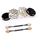 VALUE MAKERS 2 Box 2-3g Mirror Nail Glitter Powder-Gold Silver Pigment Powder Nail Art Chrome-Shinning Nail Mirror Powder-Glitter Dust Powder Tip Decoration Nails Art-Beauty Makeup Cosmetics Tools Kit with 2Pcs Sponge Stick