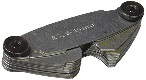 Vogel Radienschablone 16 Blatt, 7,5-15,0 mm, 472106.0