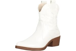 Elara Damen Stiefeletten Cowboy Boots Chunkyrayan