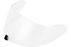 QQLADY Z Convient for Le Casque EXO Scorpion R1/1400/520, Lentille Universelle De Jour Et De Nuit, Anti-poussière Et Coupe-Vent X(Clear)