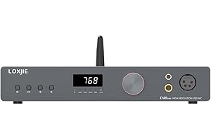 LOXJIE D40Pro DAC, ES 9039MS Pro Chip, Bluetooth DAC Audio, HiFi, dekoder wzmacniacz słuchawkowy, MQA Full Decoder, OPA1612, obsługa transportu DSD, XU-316, z pilotem zdalnego sterowania