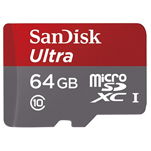 SanDisk Ultra Imaging microSDXC 64GB bis zu 48 MB/Sek,UHS-I Class 10 Speicherkarte + SD-Adapter