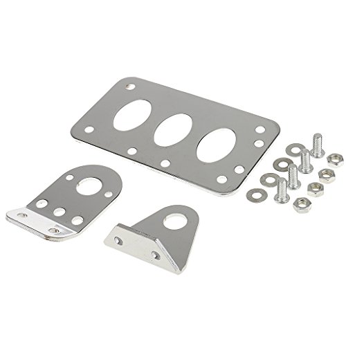Magideal Motorcycle Side License Plate Mounting Bracket for Harley Tail Light Silver RS.1300 (56.00% Off) - Amazon