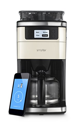 Smarter SMC10EU Coffee – Wifi Kaffeemaschine mit Mahlwerk und mit EU-Stecker - 3