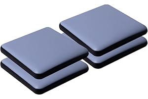 HICYCLE2 Furniture Sliders For Carpet And Hardwood Floors Adhesive Furniture Glides Self-Stick Furniture Sliders pads (square50mm, 4)