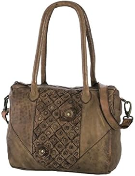 Rada Nature Kurzgrifftasche Begonia echt Leder Handtasche in verschiedenen Farben