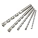 Produktbild Yongse 5St. 4/5/6/8/10mm Hartmetall-Hammerbohrer Steinbohrer