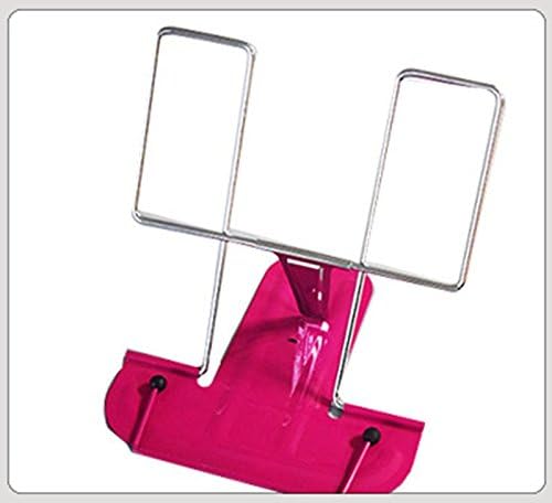 DFHHG® Book Stand Bookshelf 16.5 (W) * 23.5 (H) Cm Yellow Black Metal Reading Shelves Foldable durable ( Color : #5 )
