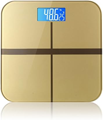 Intelligent Weighing Digital Bathroom Scale High-precision Large-screen Electronic Scales,Gold
