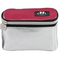 Alfi Be Cool 0007763000 - Bolsa nevera portátil (tamaño S, 0,9 l), color plateado y rojo