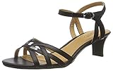 Leichte Laufsohle ESPRIT Damen Birkin Sandal Riemchensandalen, Schwarz (Black 001), 39 EU