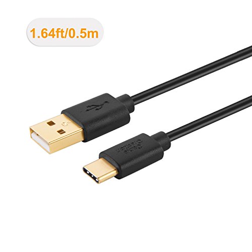 Typ C Kabel, cablecreation 1,6 ft kurz usb-c auf Standard USB 2.0 ein Kabel, für MacBook, Nexus 5 x/6P und mehr, Schwarz [56 K Ohm Widerstand] - 2