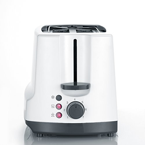 Severin 2234 Automatik Langschlitztoaster, weiß/grau - 4
