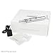 NORLANYA Electric Auto Microneedle DermaPen (ZTGS) Fractional Skin Resurfacing Needle Machine, Rechargeable Frosted Silvery