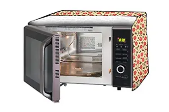 Stylista Microwave Oven Cover for Borosil Prima 30 Liter 1500 Watt Convection Oven Toaster Griller (OTG) Sprig Pattern Multicolor