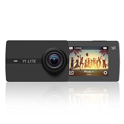 YI Lite Cámara Deportiva 4K Cámara de Acción Sony Sensor WiFi Bluetooth Lente Ultra Gran Angular - YI