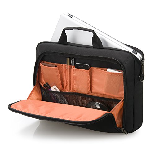 Everki Advance – Laptoptasche für Notebooks bis 18,4 Zoll (46,7 cm) mit Zubehör-Fach, kontrastreichem Innenfutter und Trolley-Lasche, optimal für große Notebooks, Schwarz - 2