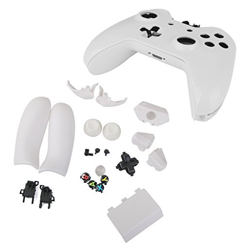 Preisvergleich Produktbild Generic Voll Schutzhülle für Xbox One Wireless Controller - Weiß