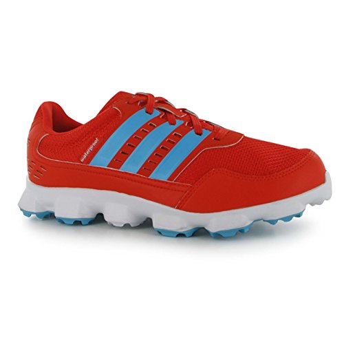 adidas Mens Crossflex SP1 Golf Shoes Trainers Moulded Spikes Orange/Blue UK 7