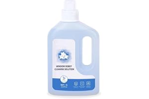 WGDBCN Solution nettoyante for vitres 1 L compatible avec ECOVACS Winbot W1 Pro/W2 Pro Omni/Winbot Mini - Liquide nettoyant haute efficacité for vitres robotisées(1pcs)