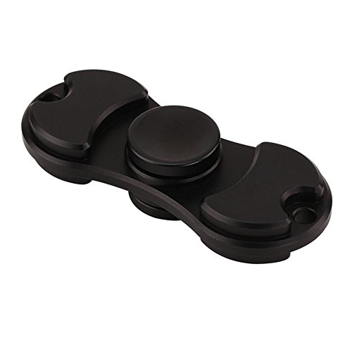 Poilee Fidget Hand Spinner, Quirrel Zinc Alloy Fidget Spinner Toy Finger Hand Cube EDC, High Speed 2-3 Minute Spins with Spare Bearing A133 (black) Poilee Fidget Hand Spinner, Quirrel Zinc Alloy Fidget Spinner Toy Finger Hand Cube EDC, High Speed 2-3 Minute Spins with Spare Bearing A133 (black)