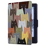 Diseñado por Huasiru exclusivamente para Amazon Kindle octava generación (2016 versión) [no apto para Nuevo Kindle (10.ª generación, 2019 versión) o Kindle Paperwhite oKindle voyage o Kindle Touch o Kindle Oasis]
